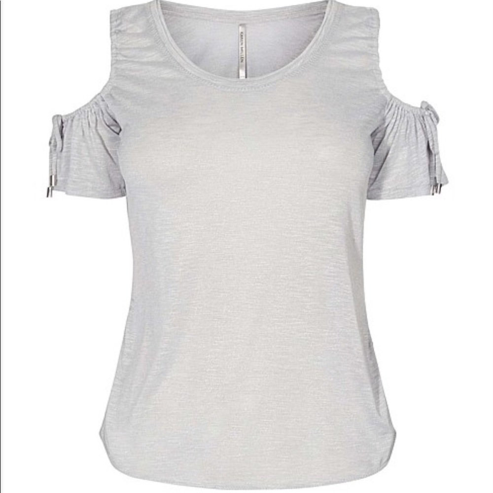 Karen Millen Cold Shoulder Tee